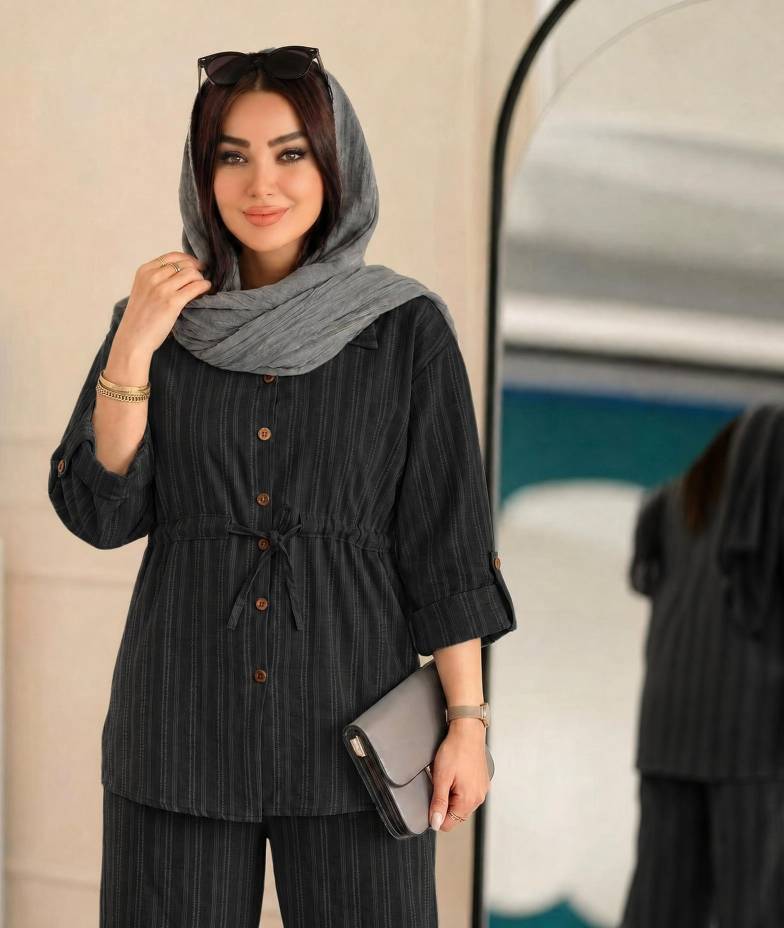 ست شومیز و شلوار زنانه ، ست مانتو و شلوار زنانه