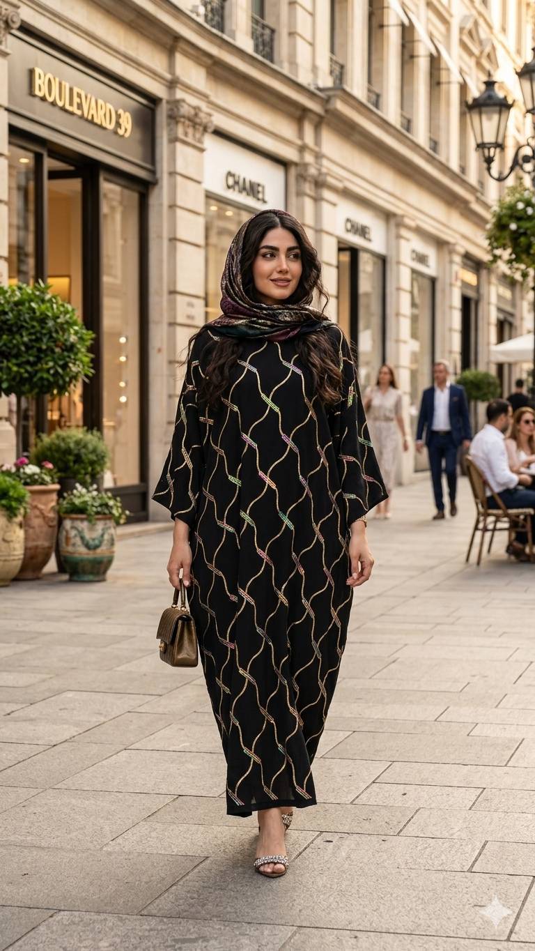 لباس زنانه ، عبا خوشه ، عبا مانتویی ، عبا الیزه