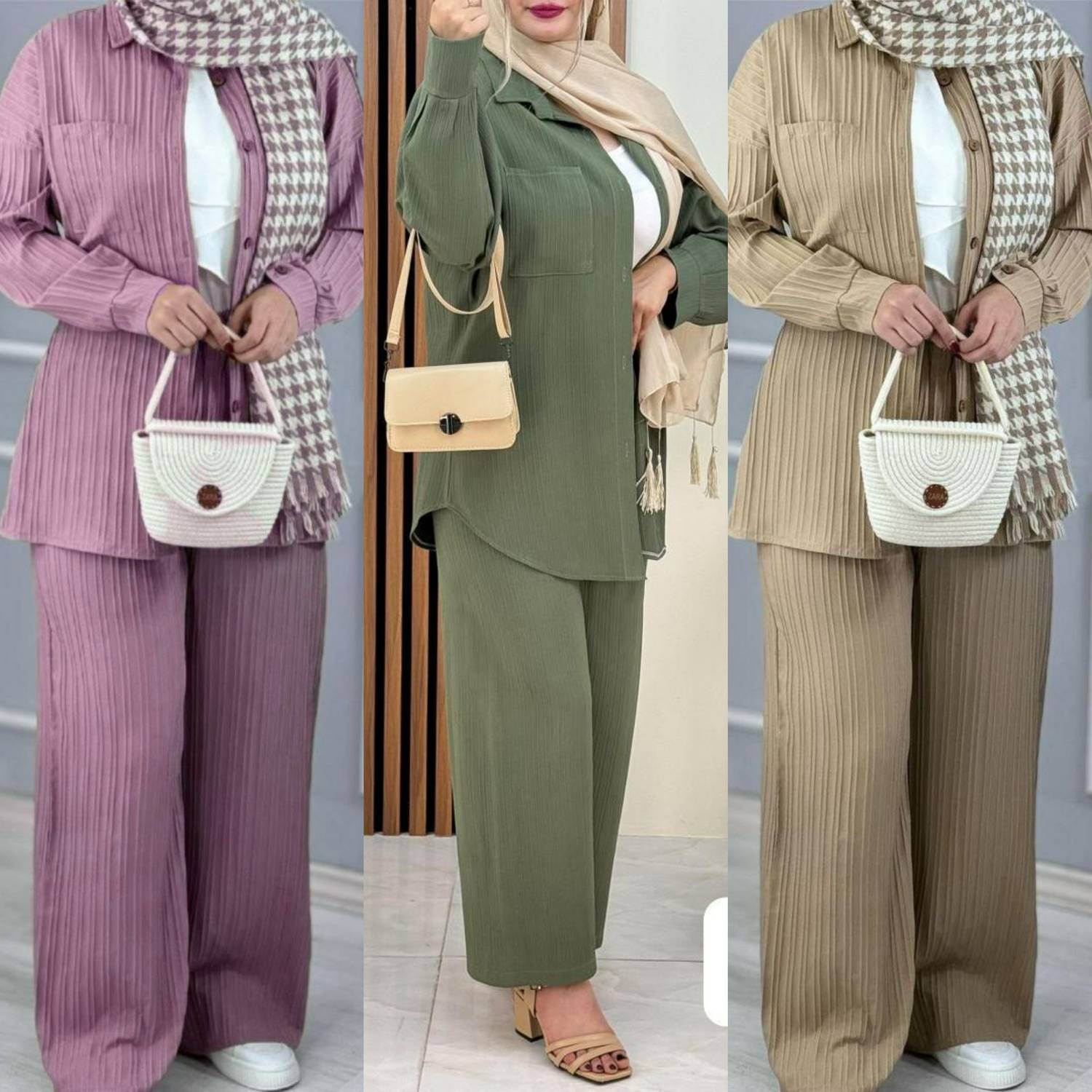 لباس زنانه ، ست زنانه تونیک شلوار ، ست تابستانه زنانه