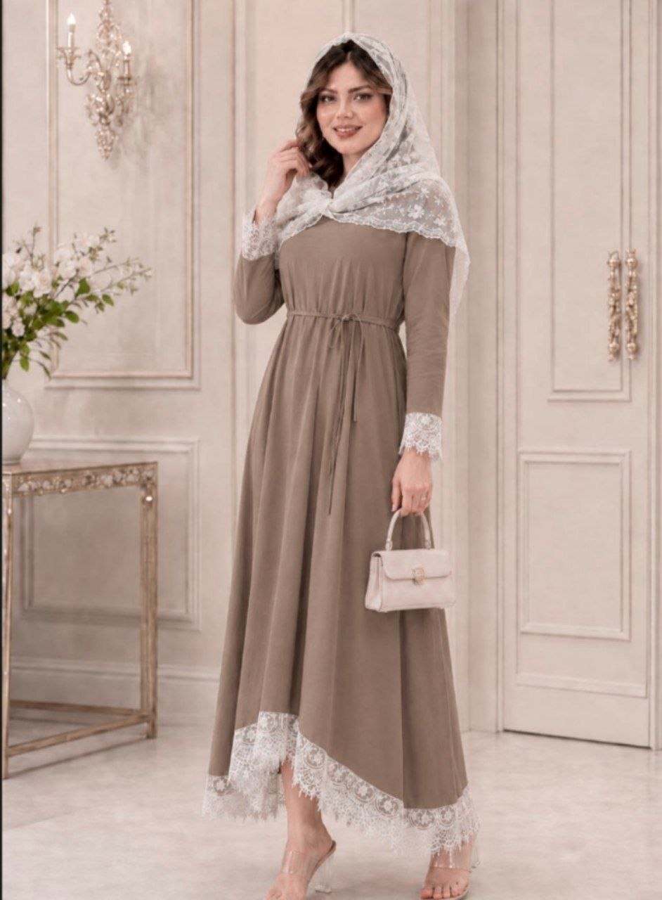 لباس عروسکی زنانه ، لباس مجلسی عروسکی ، پیراهن بلند زنانه