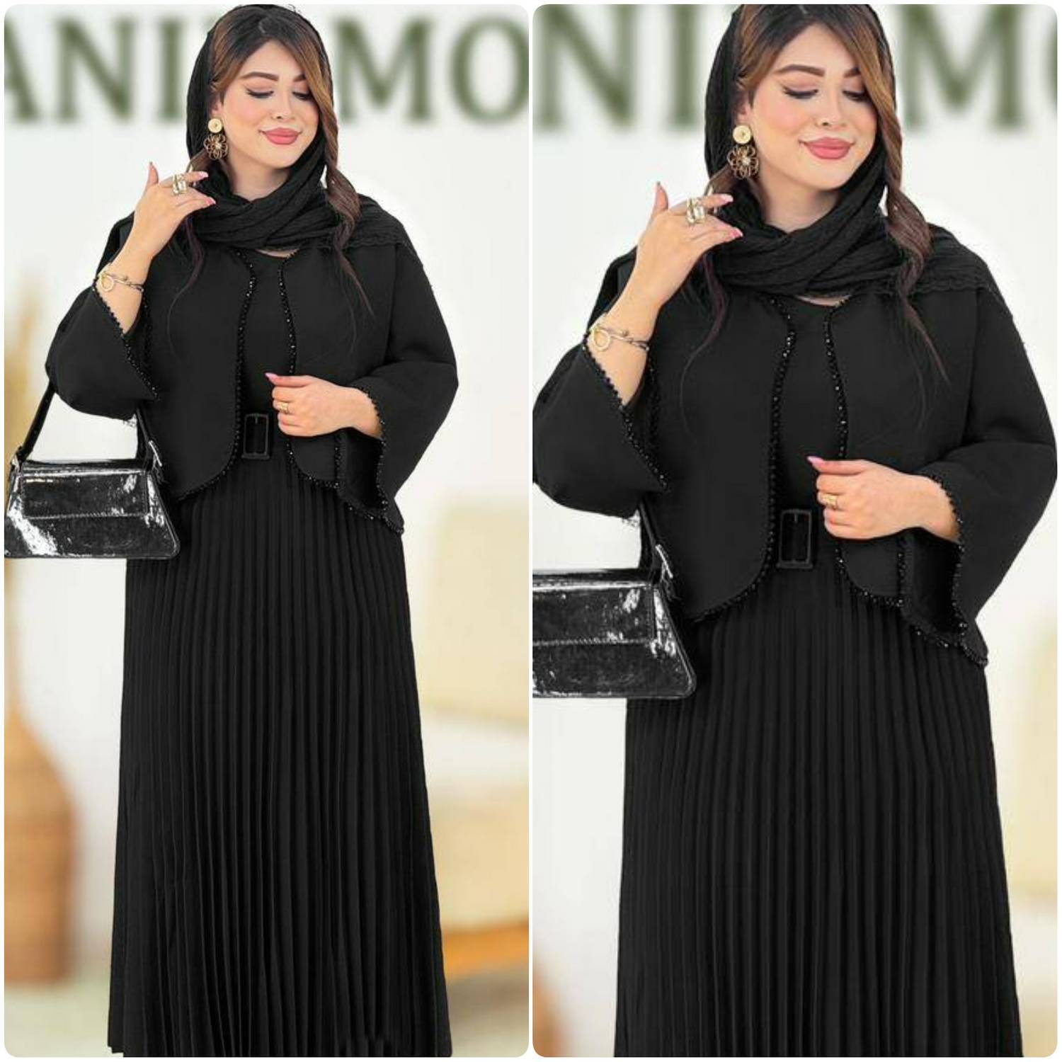 ست کت و سارافن مجلسی زنانه ، ست کت و سارافون زنانه