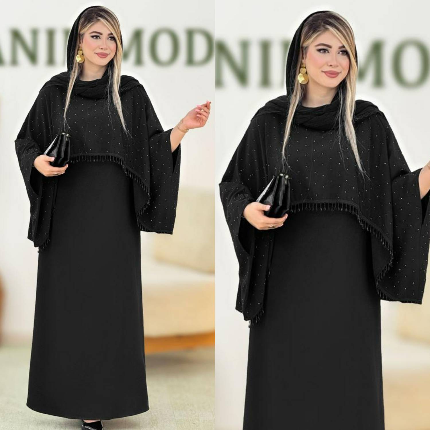 ست کت و سارافن محرمی ، ست سارافن و شنل مجلسی زنانه ، ست شومیز و سارافن مجلسی زنانه