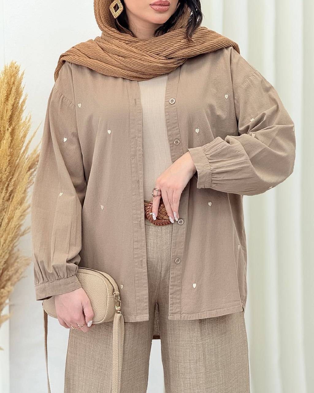 شومیز قلبی زنانه ، شومیز عروسکی ، تونیک زنانه