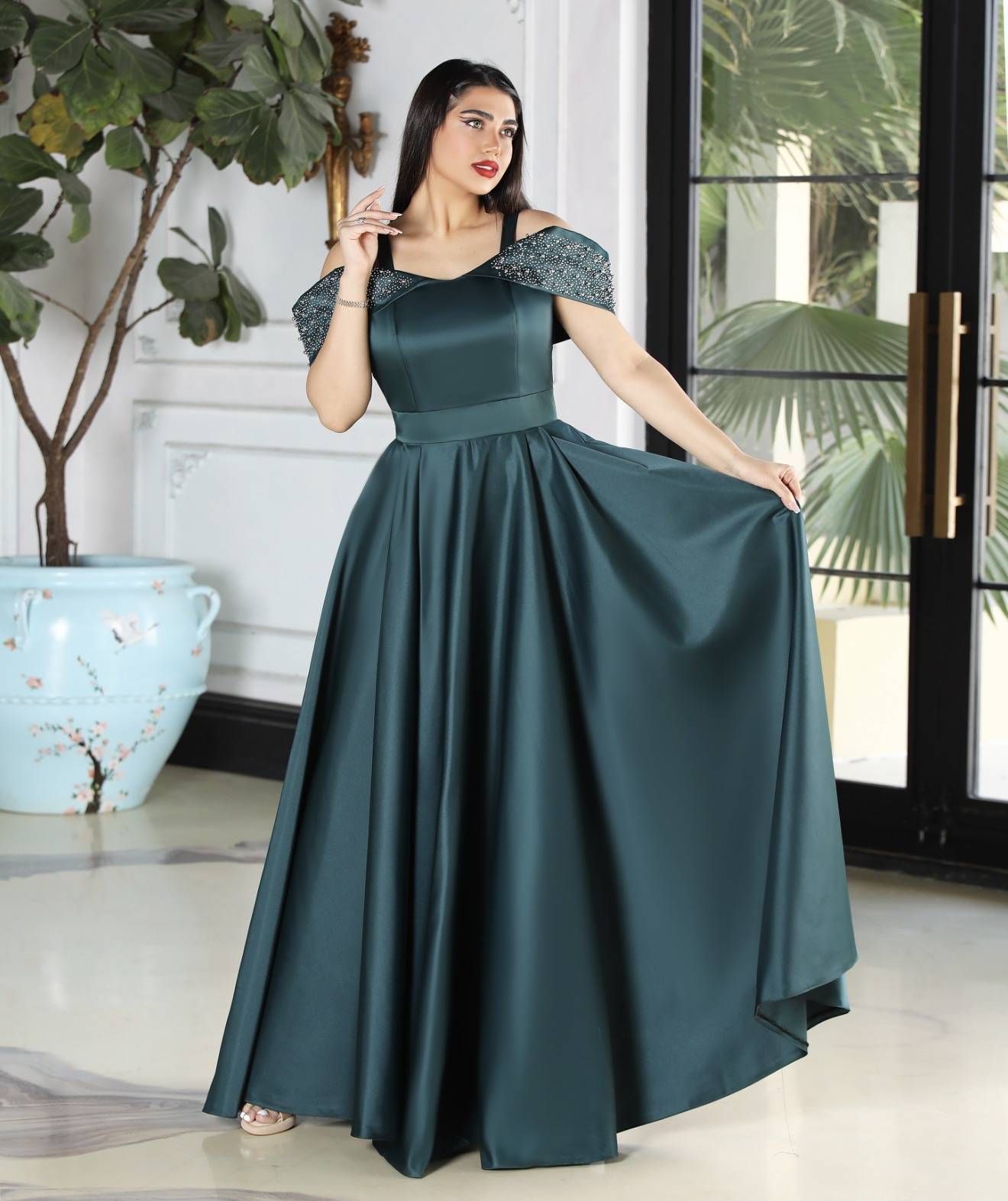 لباس مجلسی زنانه ، لباس شاین زنانه ، لباس محجبه زنانه