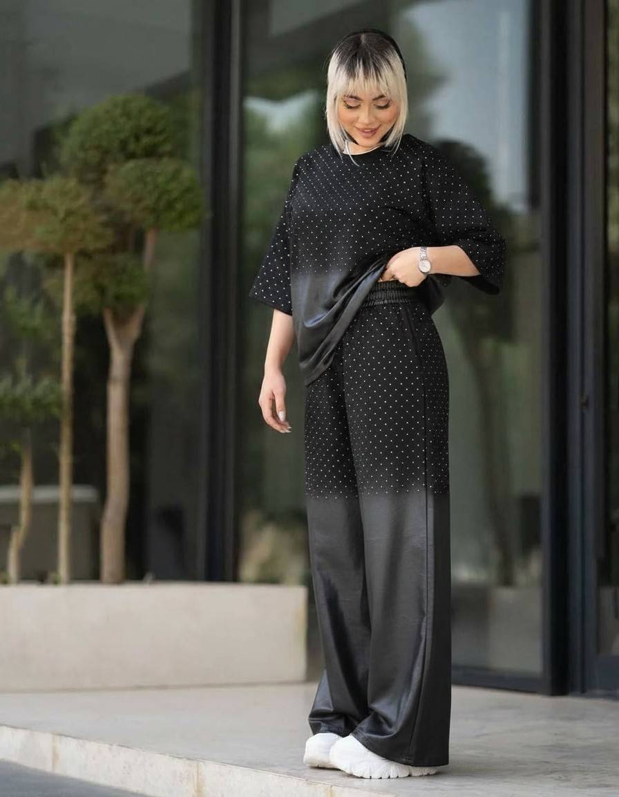 ست تیشرت و شلوار زنانه ، ست تیشرت و شلوار دخترانه