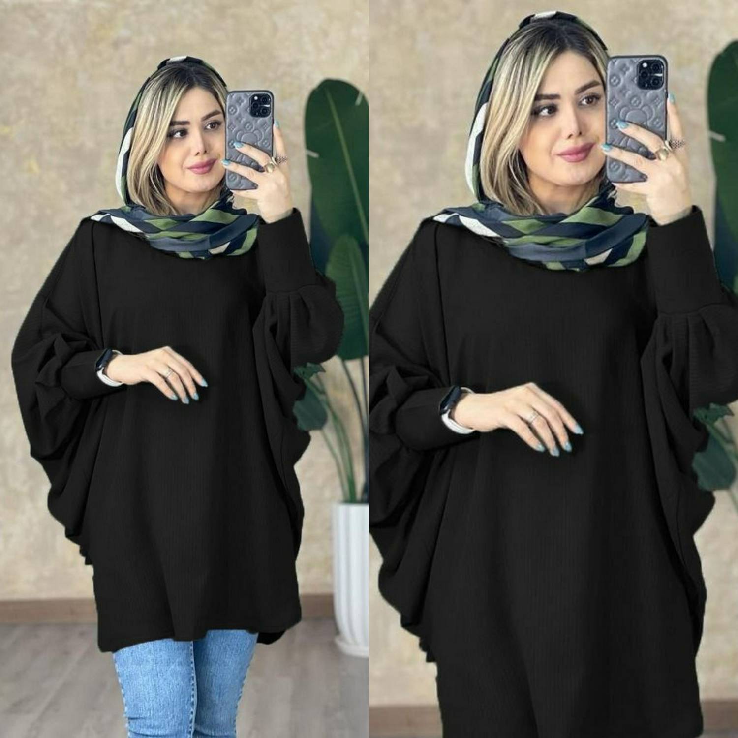 مانتو محرمی زنانه ، شومیز مشکی ، شومیز محرمی