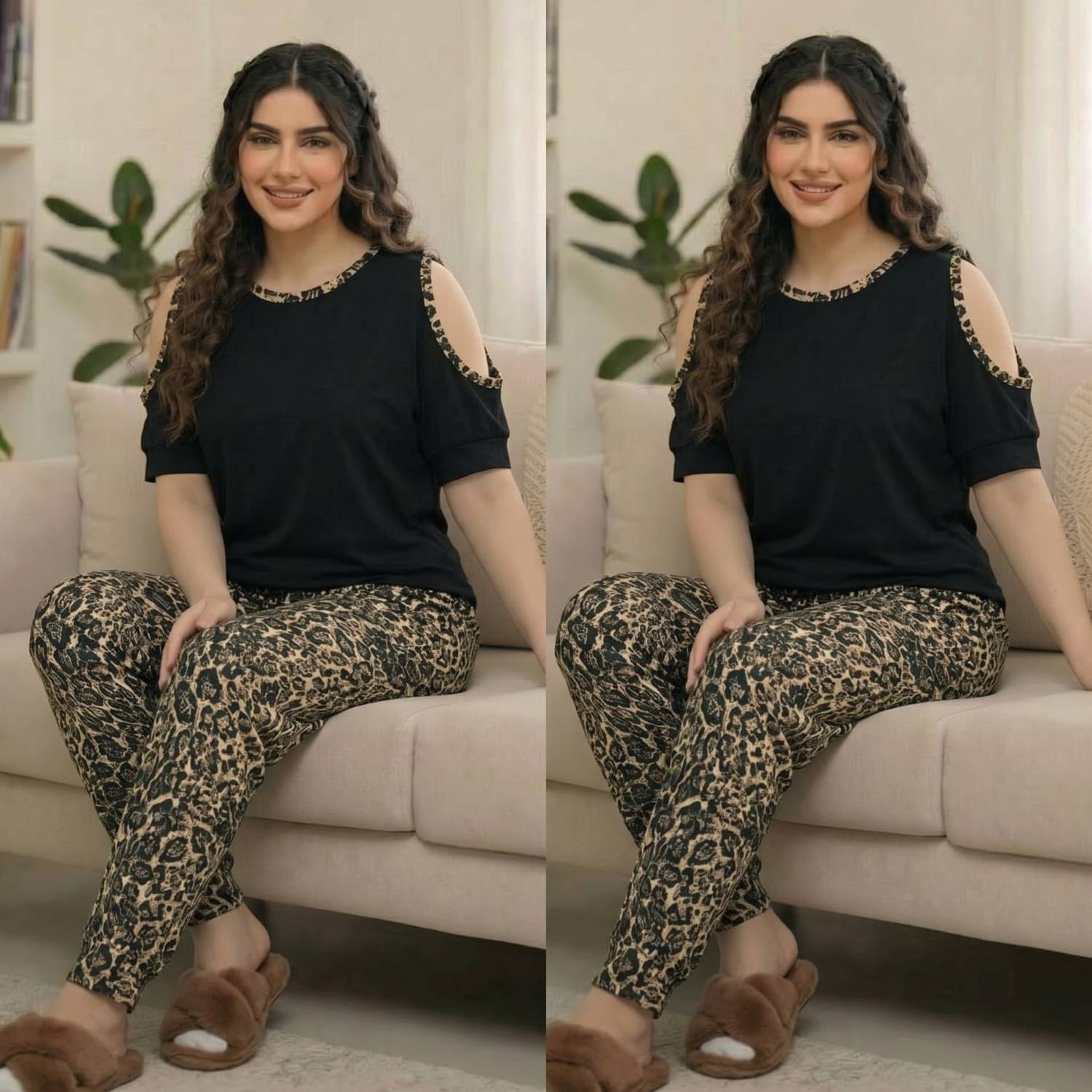 ست تیشرت و شلوار زنانه ، ست تاپ و شلوار زنانه ، ست ورزشی زنانه