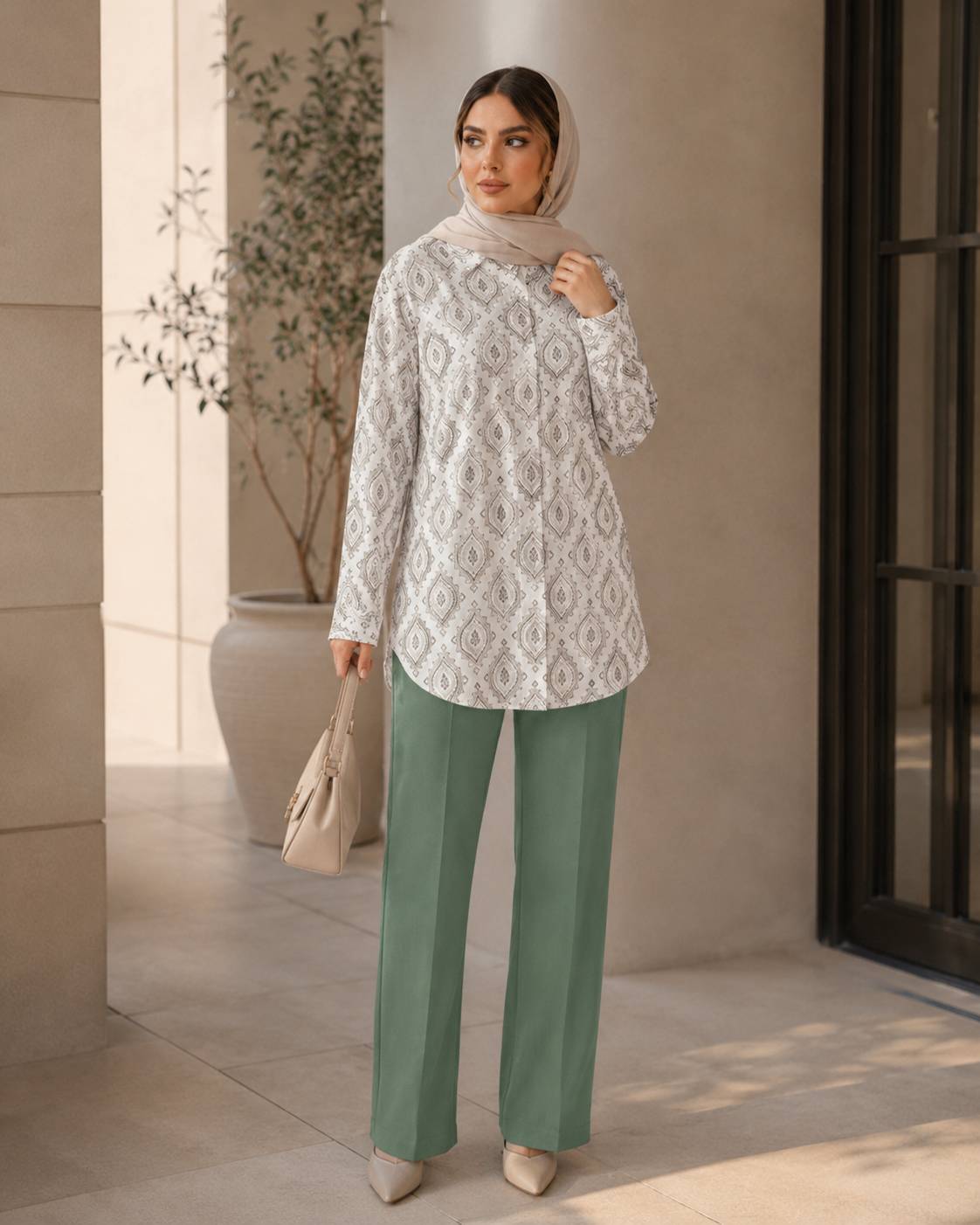 لباس زنانه ، ست شومیز شلوار زنانه ، ست تونیک شلوار زنانه