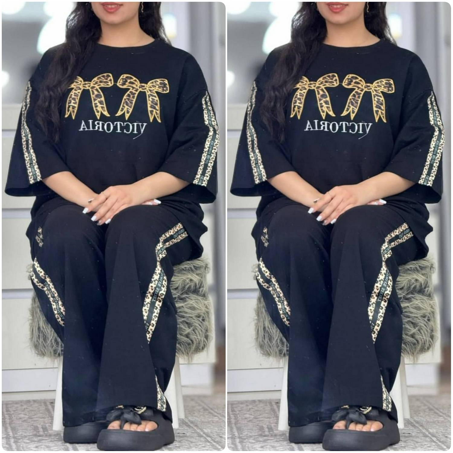ست تیشرت و شلوار زنانه ، ست لانگ و تیشرت زنانه