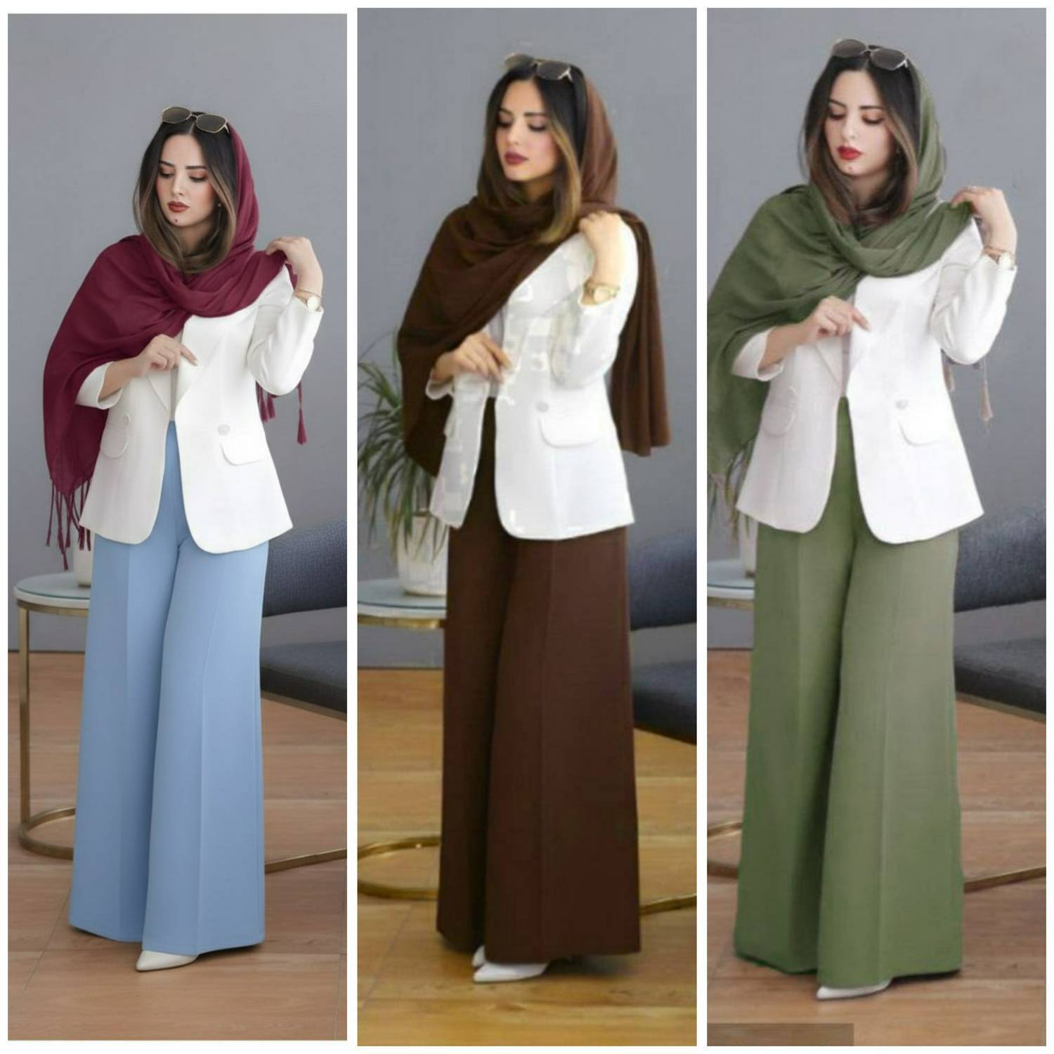ست کت و شلوار زنانه ، ست مانتو و شلوار زنانه