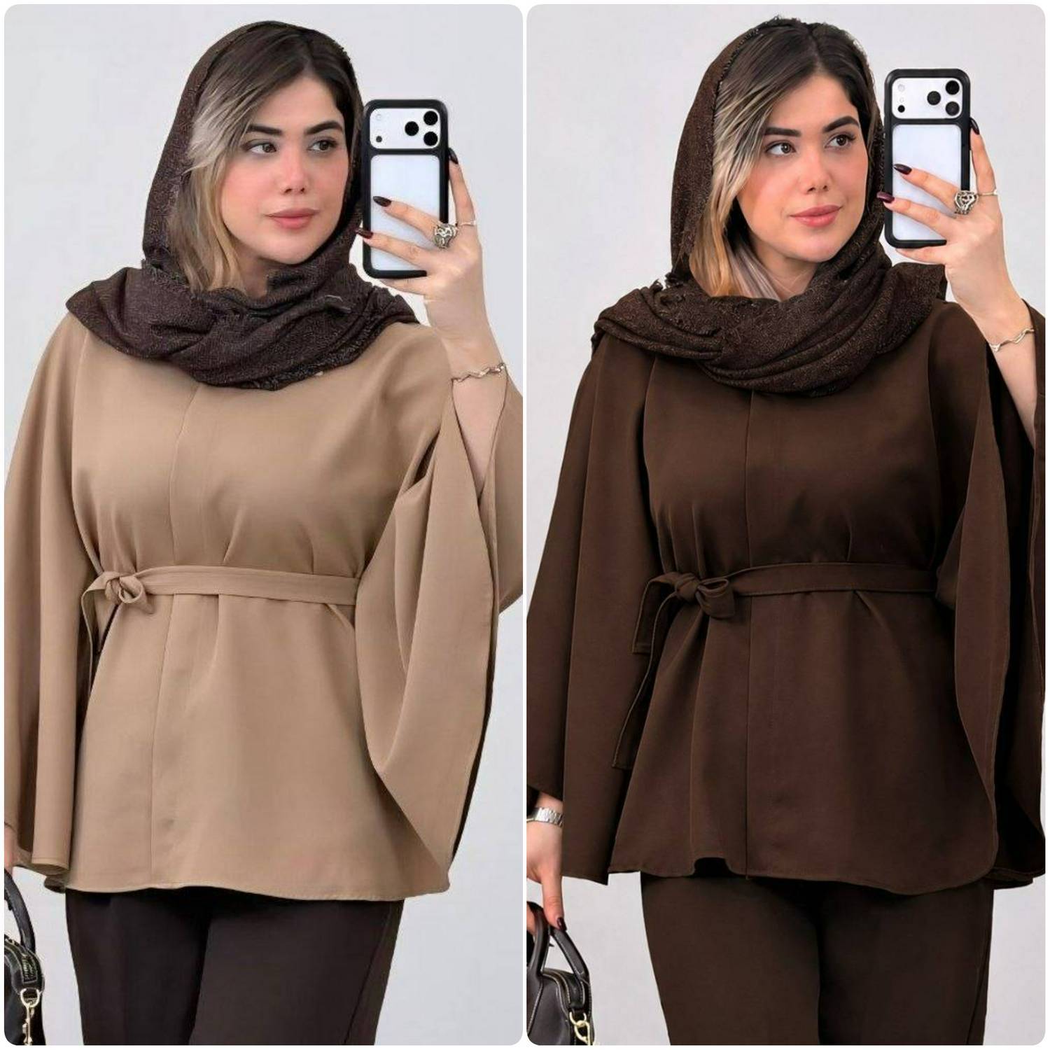 شومیز زنانه ، شنل زنانه ، مانتو زنانه