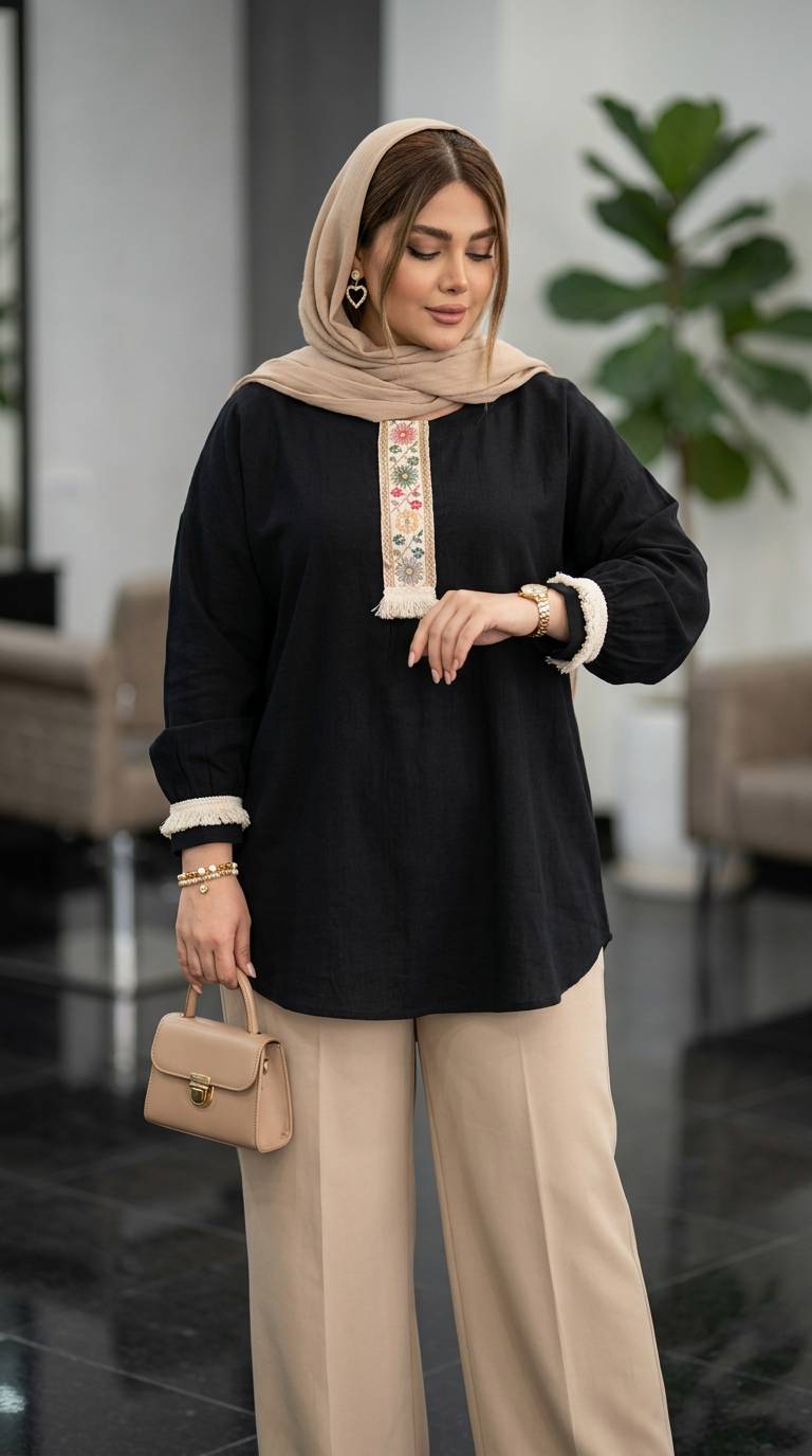 شومیز محرمی زنانه ، مانتو محرمی