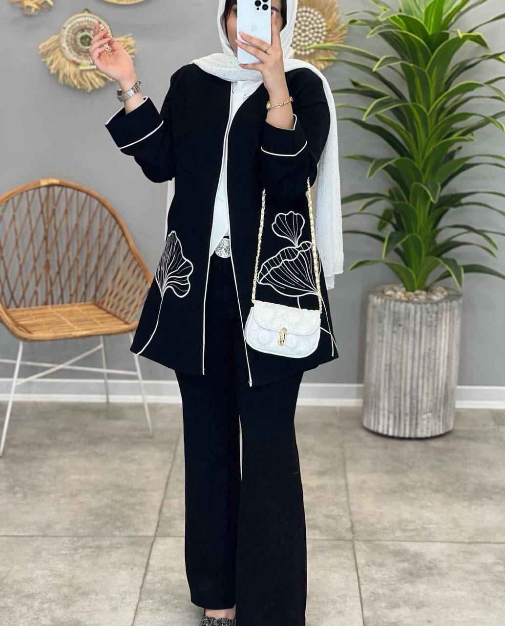کت زنانه مدل آلاله گلدوزی شده ، مانتو کتی مجلسی زنانه
