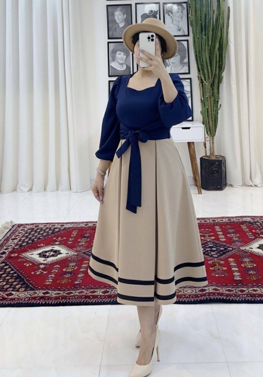 پیراهن مجلسی زنانه ، پیراهن عروسکی بلند زنانه