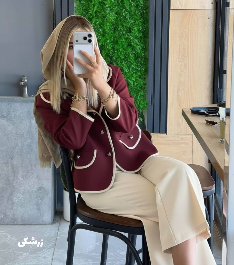 ست کت و شلوار مزونی زنانه ـ ست مانتو و شلوار زنانه