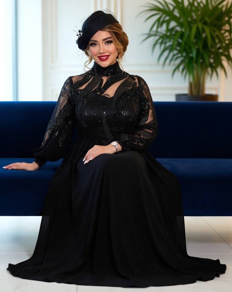 لباس مجلسی زنانه ، لباس مجلسی پرنسسی زنانه کیفیت عالی