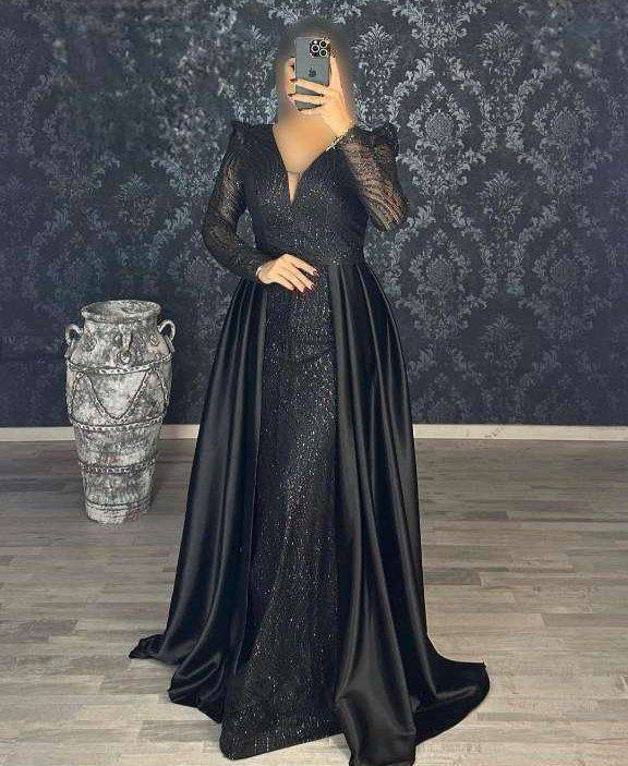 لباس مجلسی زنانه ، لباس مجلسی ماکسی ساتن درجه یک