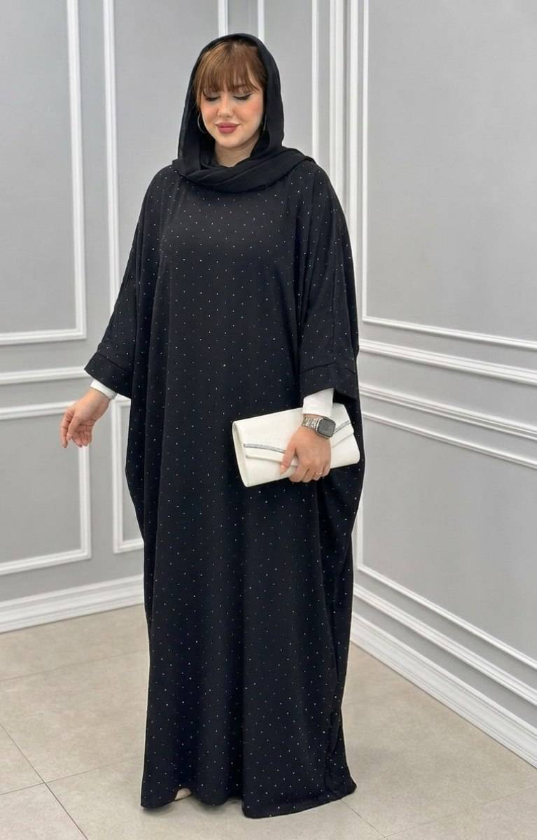 مانتو عبایی نگینی ، پیراهن عبایی زنانه