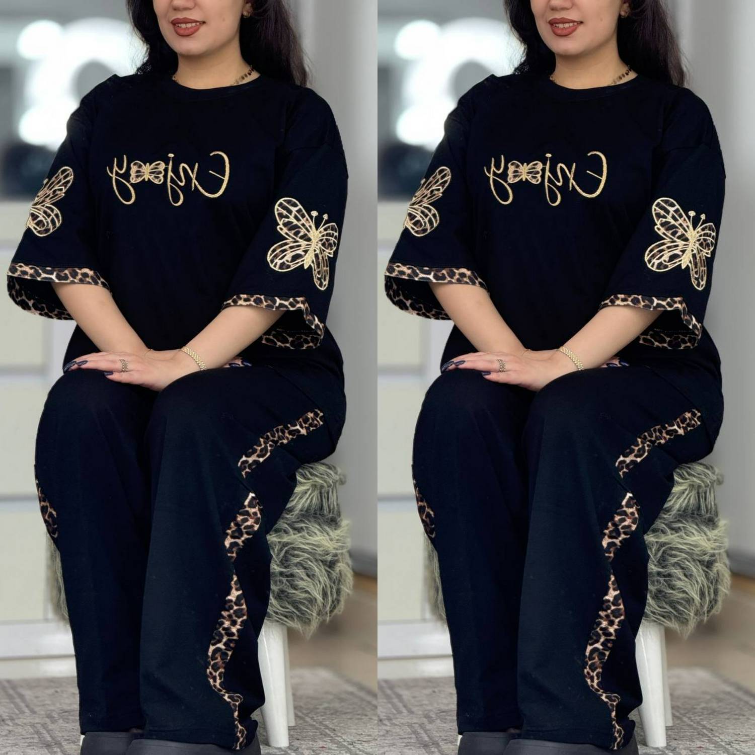 ست تیشرت و شلوار زنانه ، ست لانگ و شلوار دخترانه
